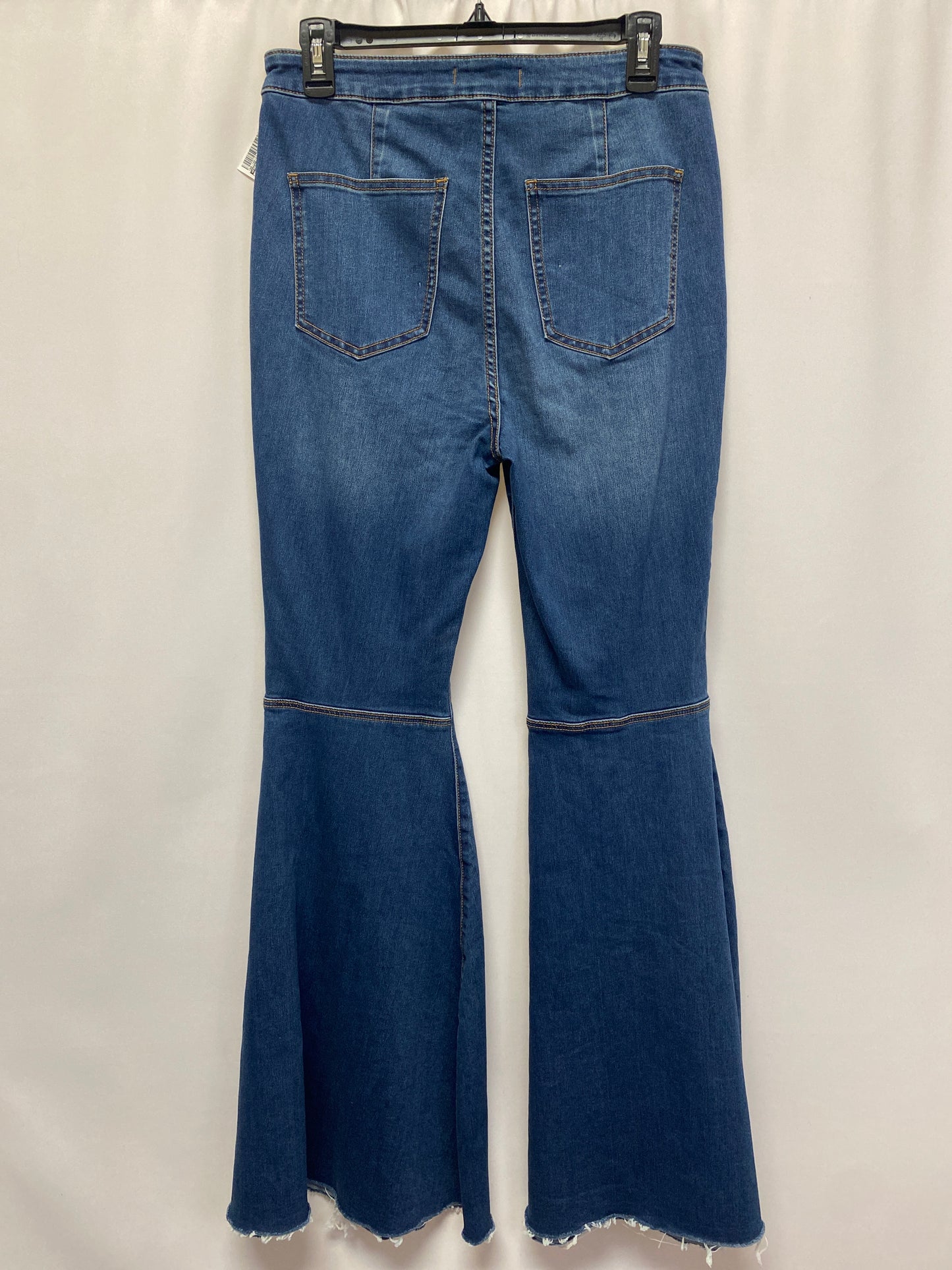 Blue Denim Jeans Flared Free People, Size 8