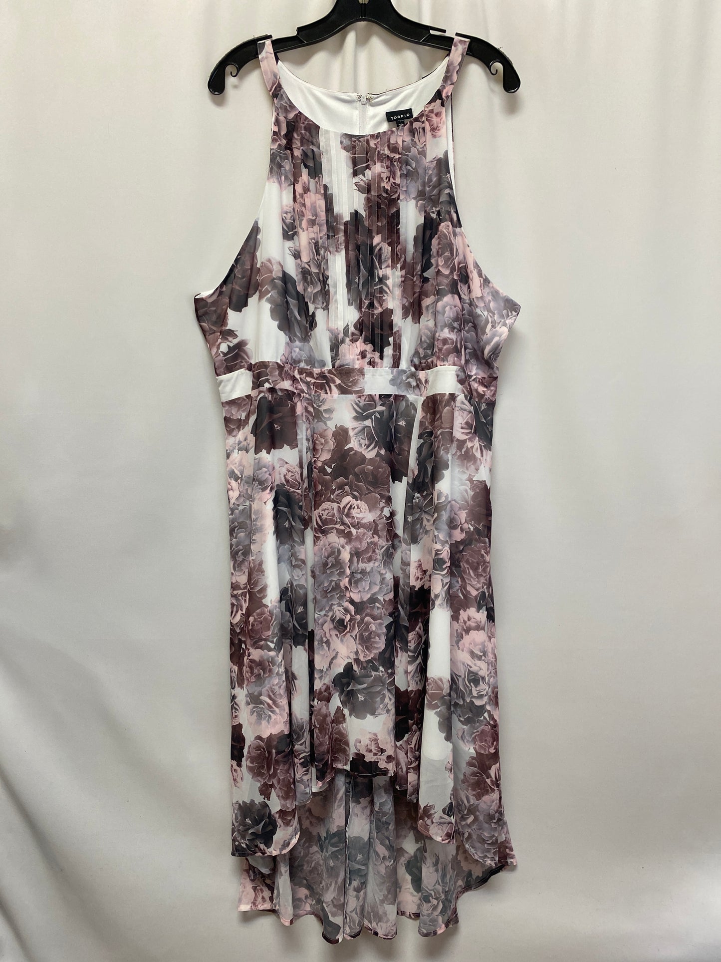 Pink Dress Casual Midi Torrid, Size 2x