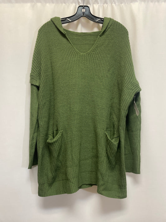 Sweater By Clothes Mentor In Green, Size: L