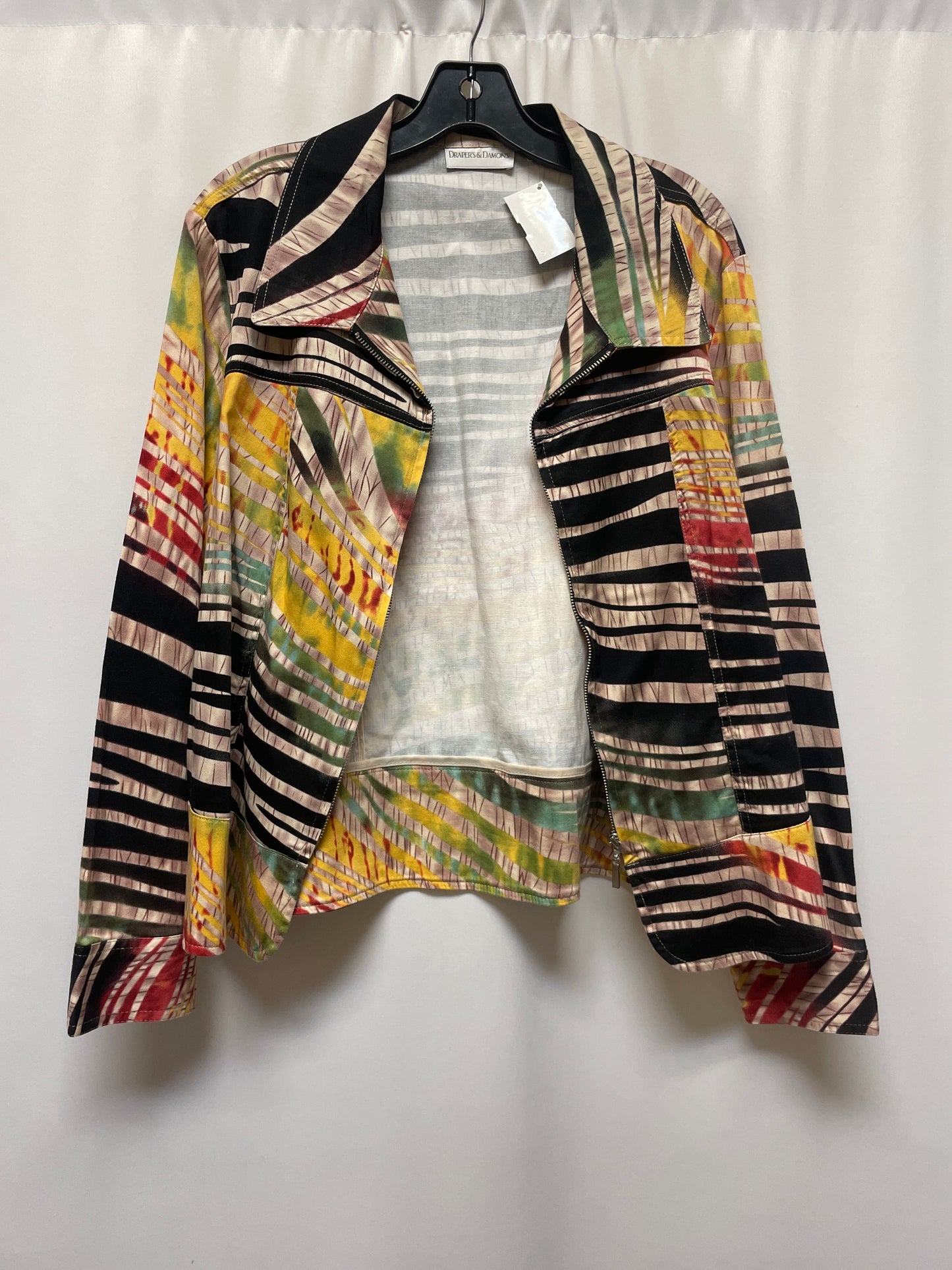 Blazer By Clothes Mentor In Multi-colored, Size: Xl