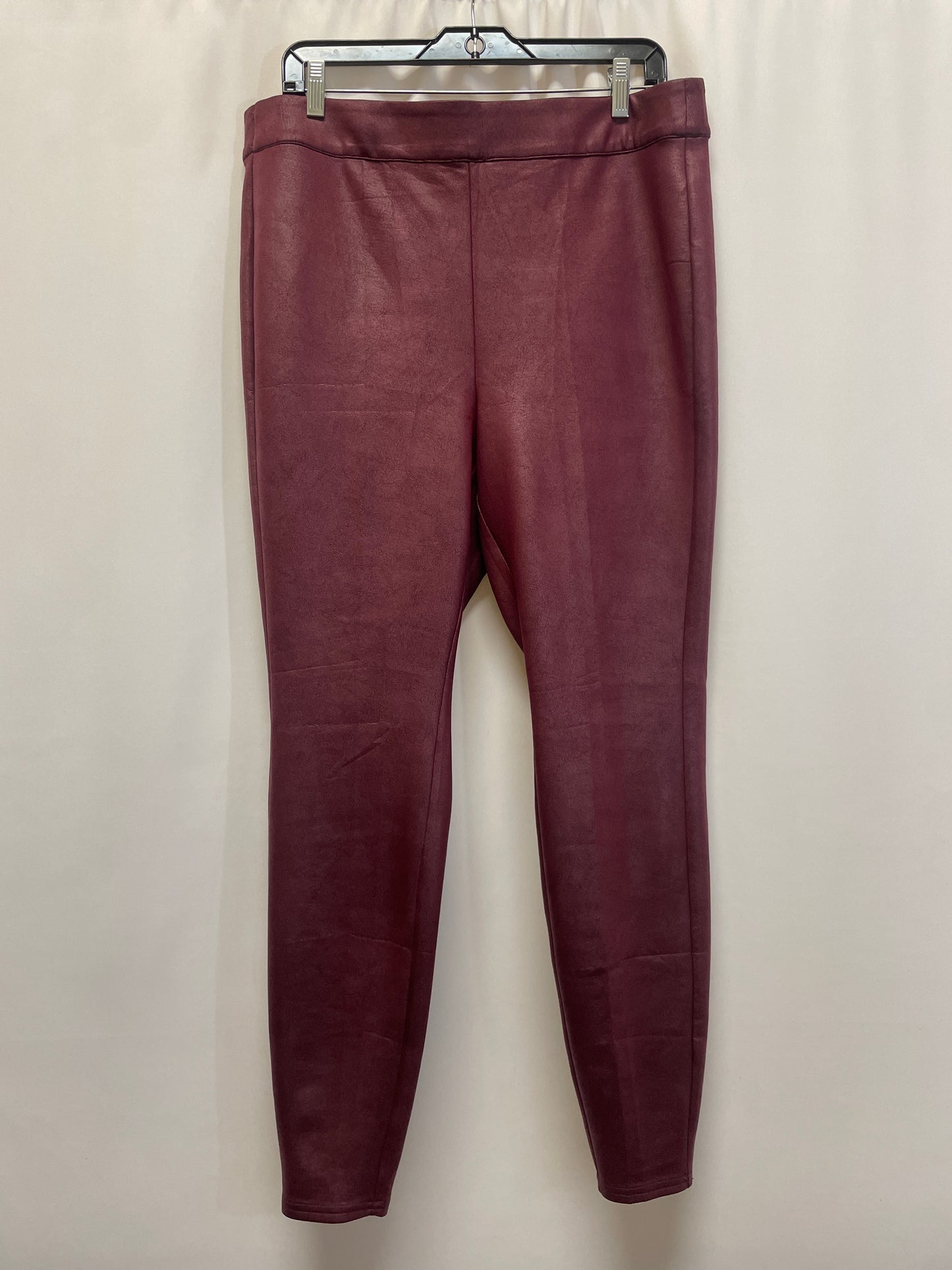 Pants Leggings By Lane Bryant In Mauve, Size: L