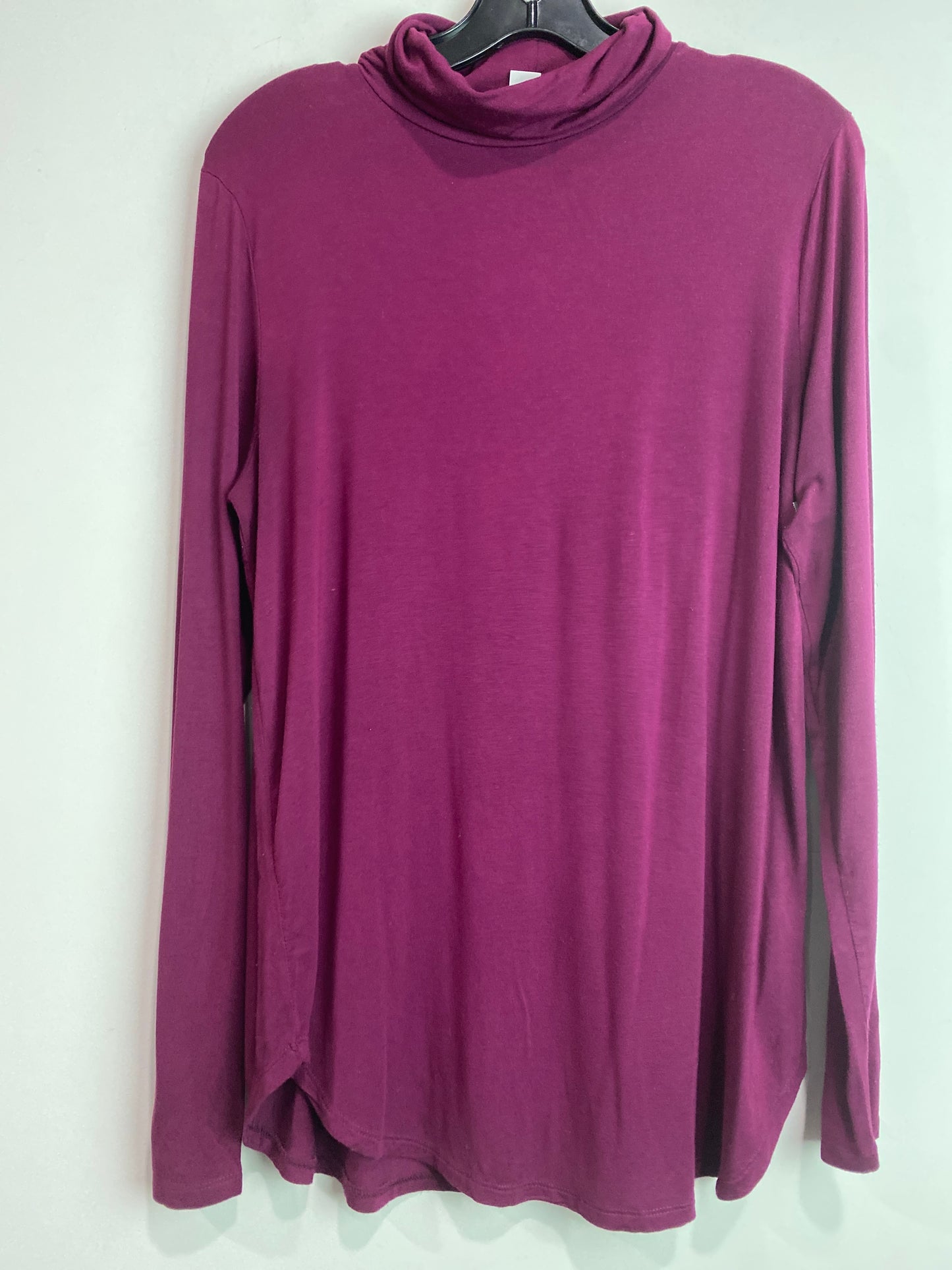 Top Long Sleeve By Old Navy In Purple, Size: L