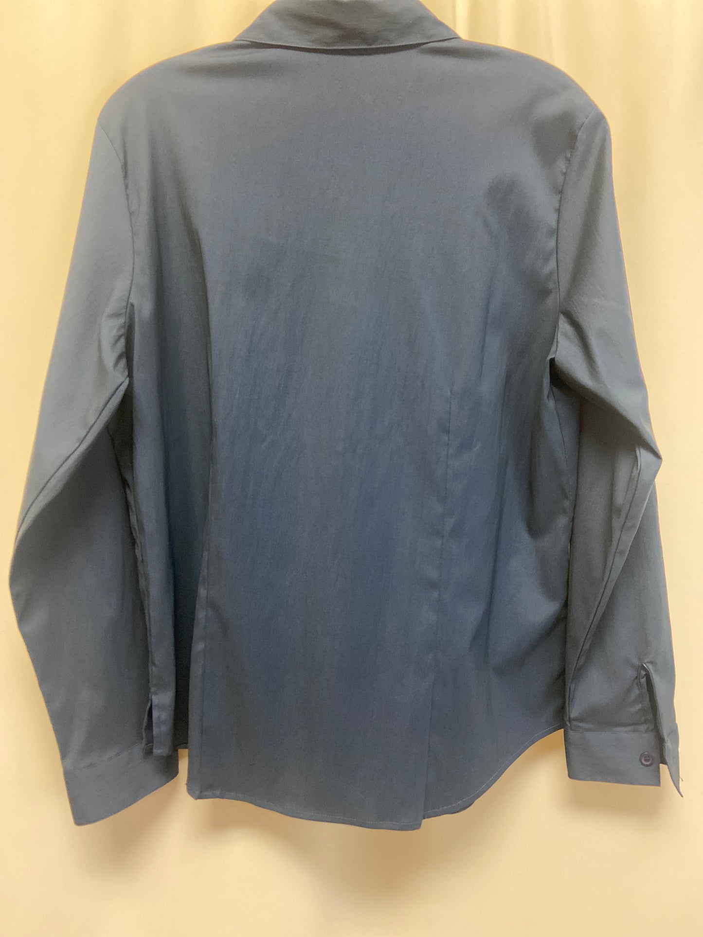 Top Long Sleeve By Erena In Blue, Size: M