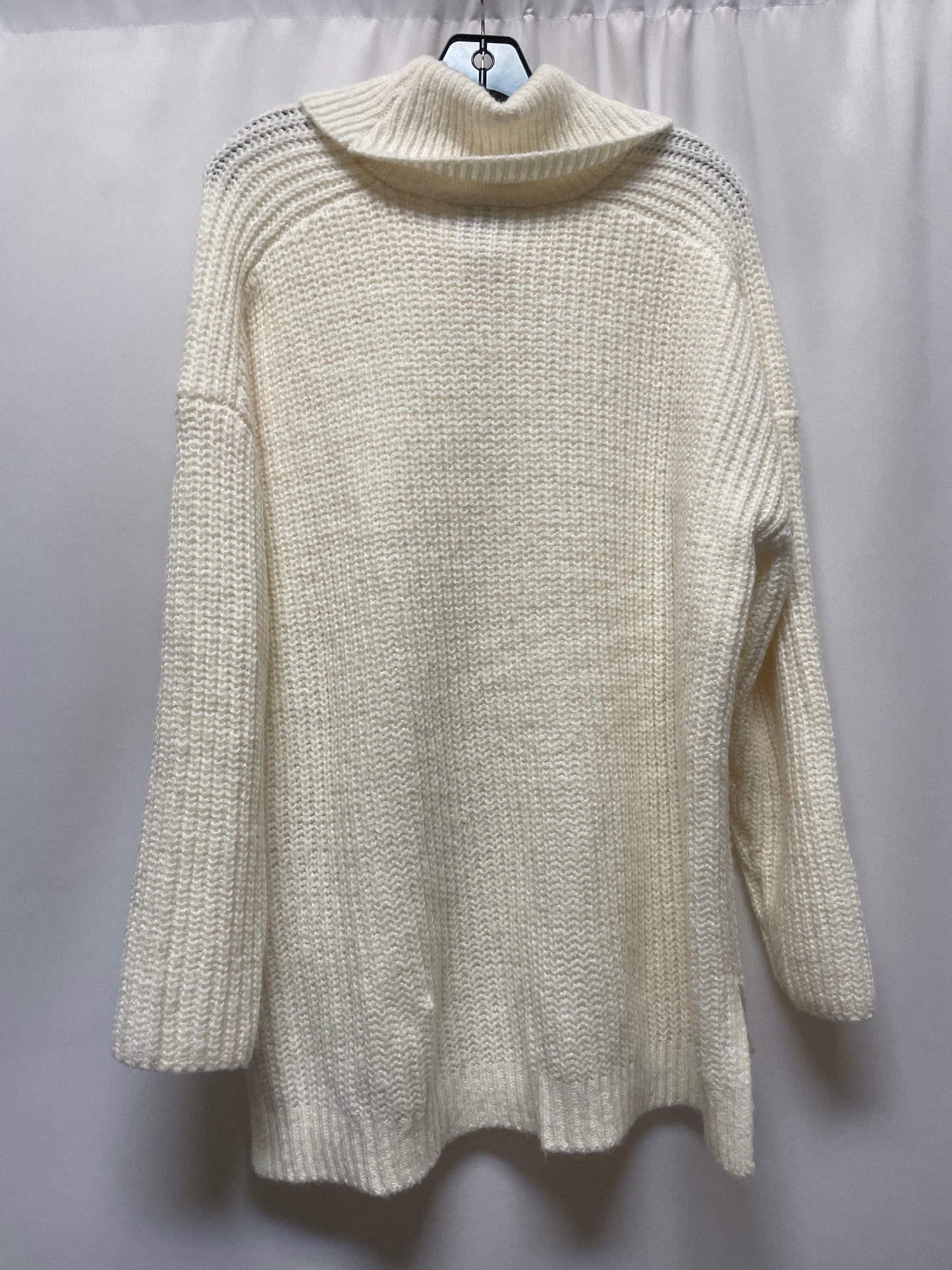 Sweater By Time And Tru In Cream, Size: L