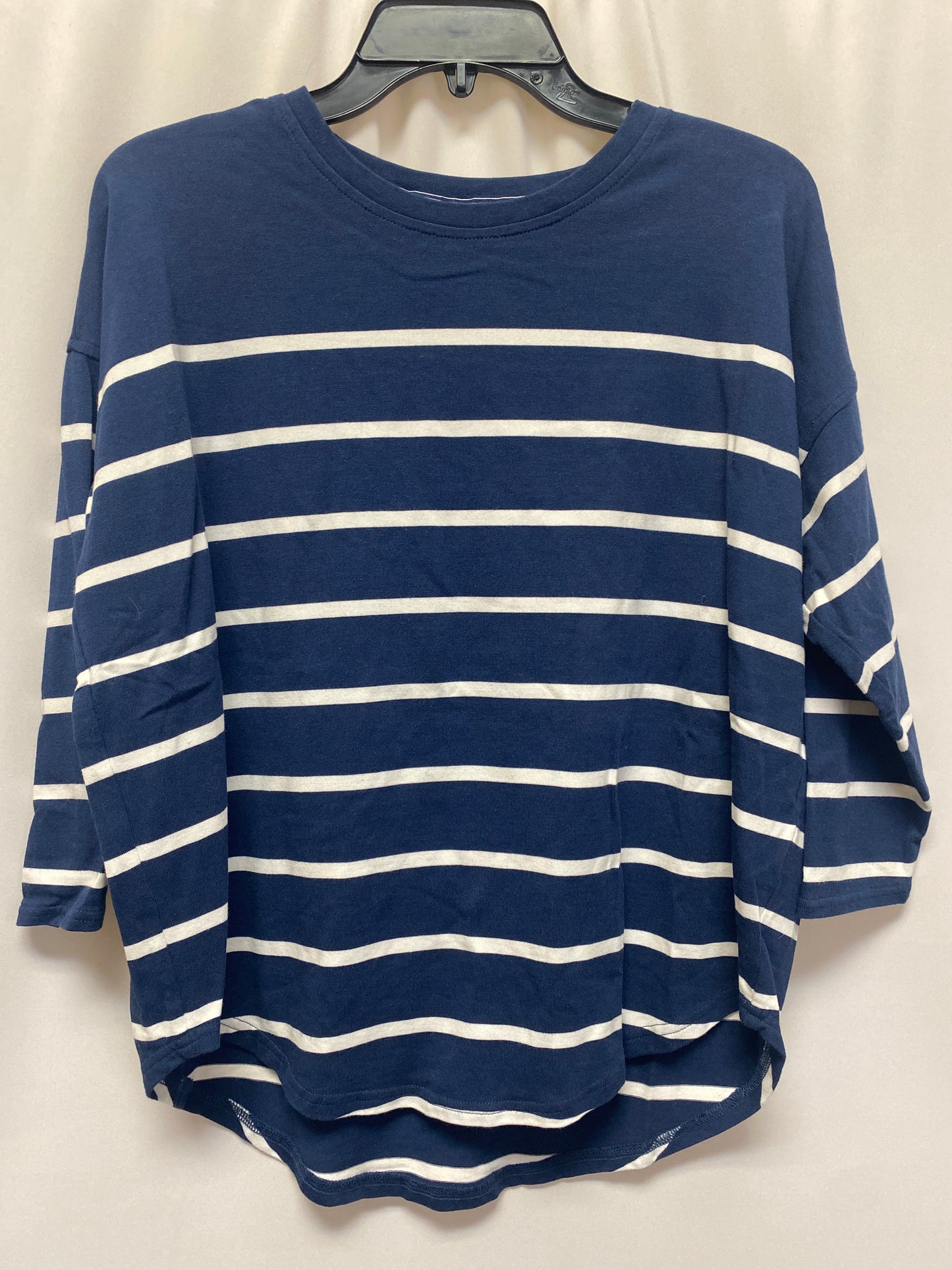 Top 3/4 Sleeve By Vineyard Vines In Navy, Size: Xs