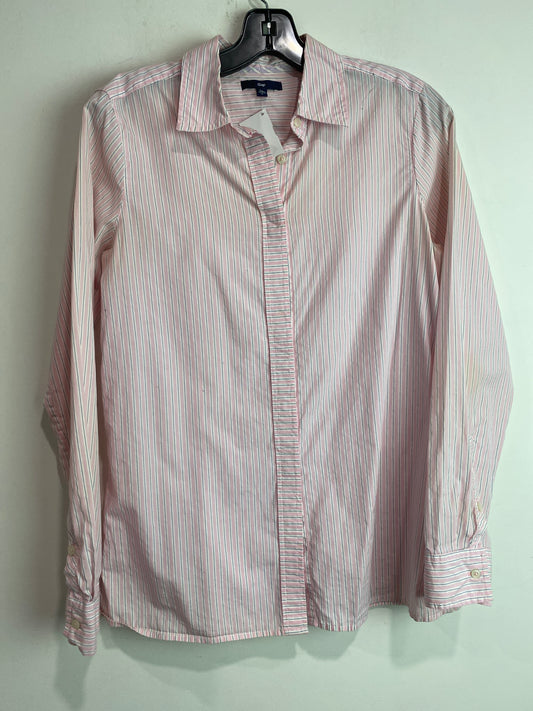 Top Long Sleeve By Gap In Pink, Size: M