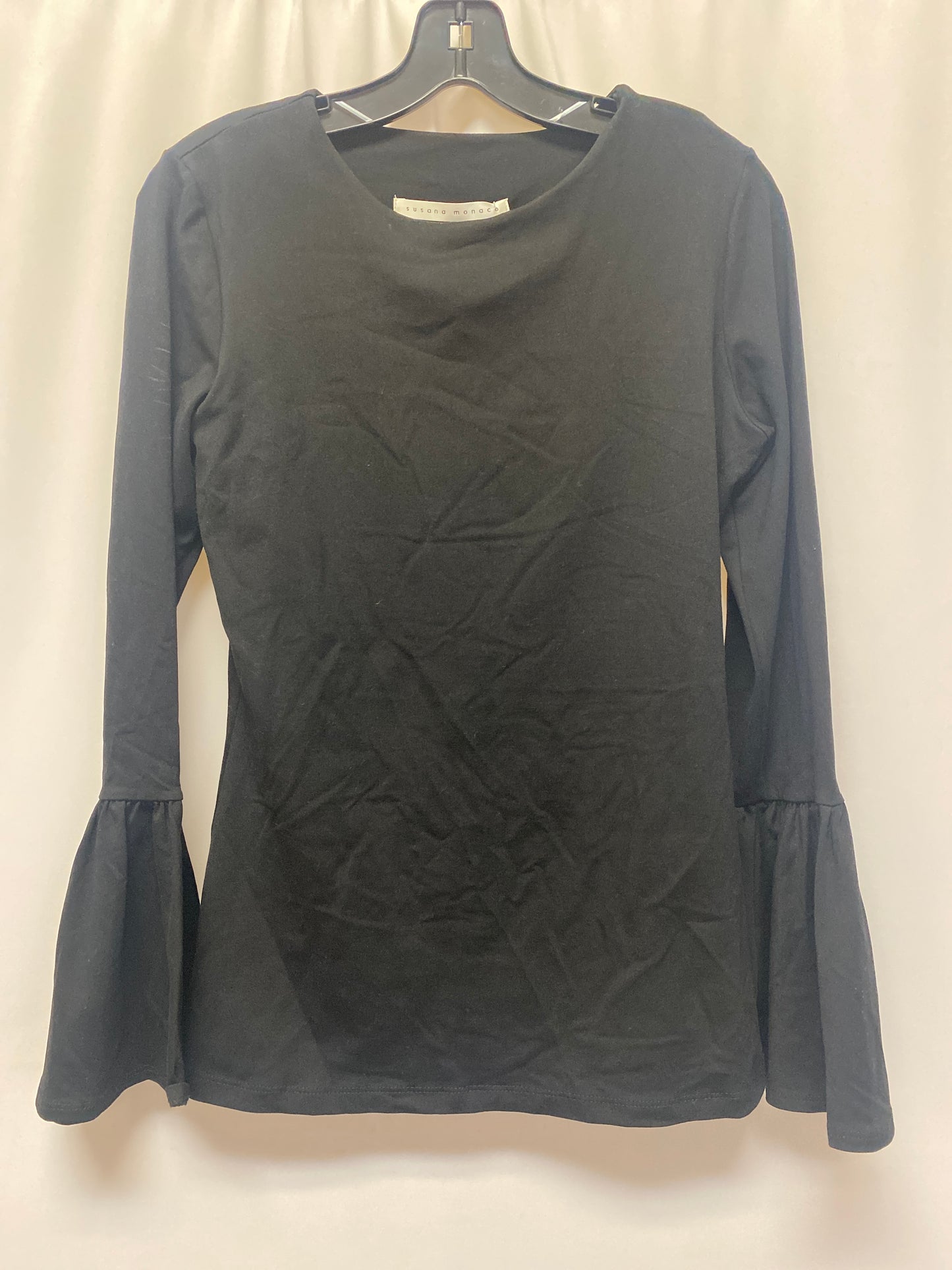 Top Long Sleeve By Clothes Mentor In Black, Size: L