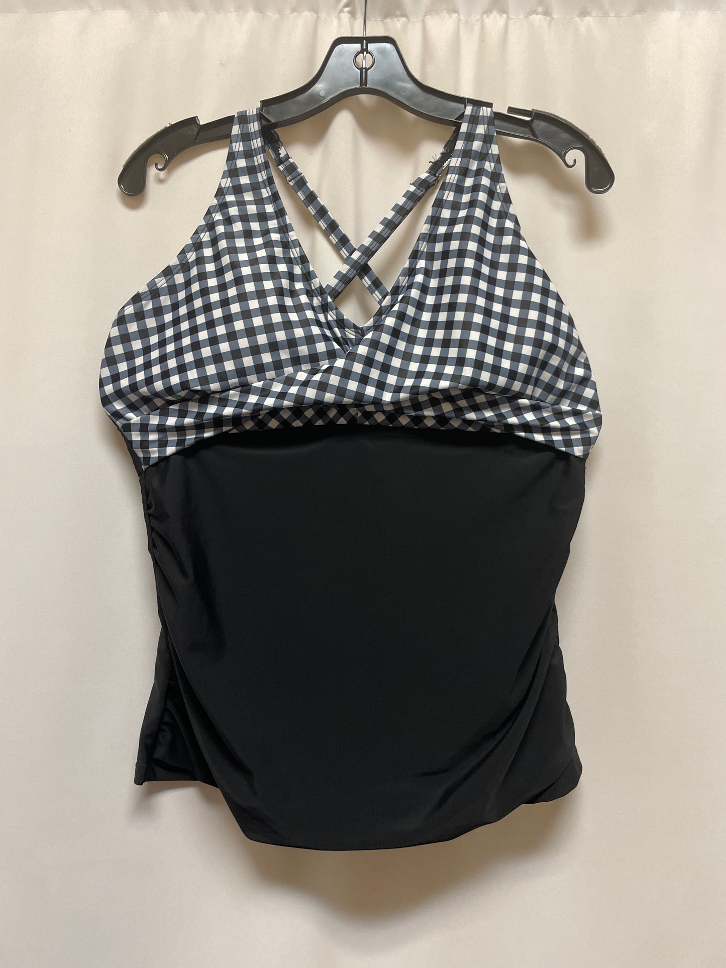 Swimsuit Top By Clothes Mentor In Black, Size: Xl