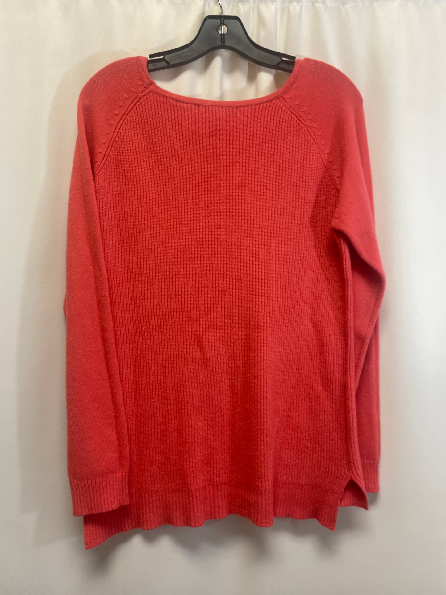 Sweater By Clothes Mentor In Coral, Size: M