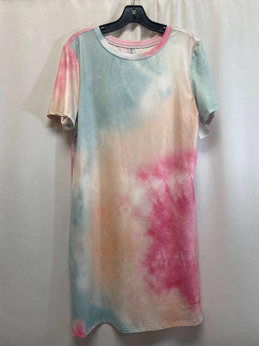 Dress Casual Midi By Clothes Mentor In Multi-colored, Size: M