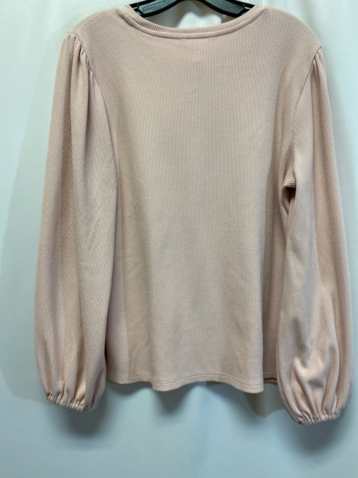 Top Long Sleeve By Lc Lauren Conrad In Pink, Size: Xxl