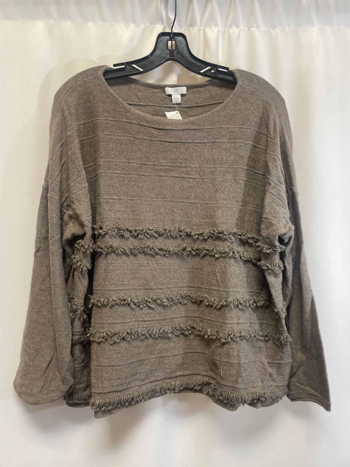 Sweater By J. Jill In Taupe, Size: L