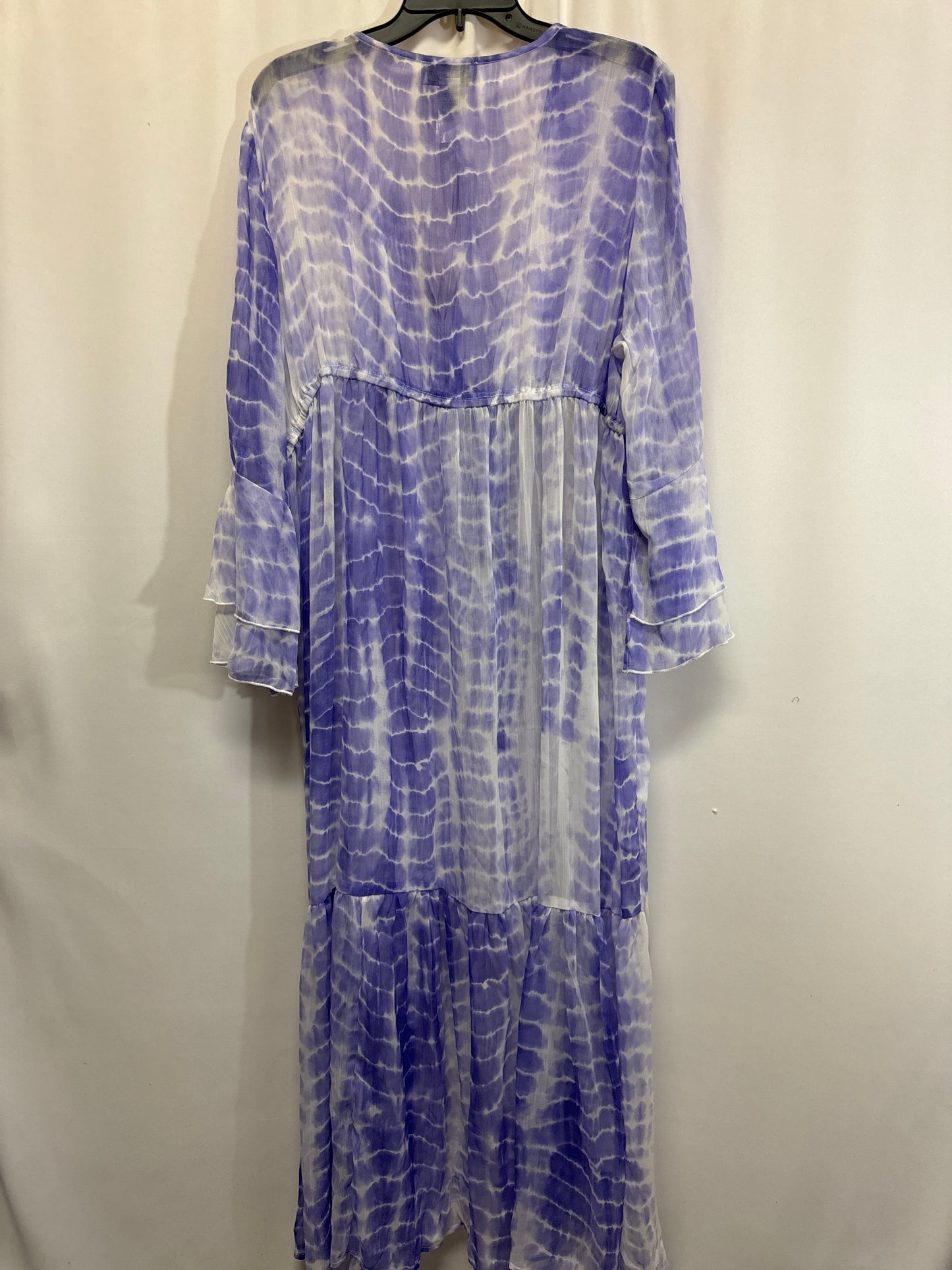 Swimwear Cover-up By Clothes Mentor In Purple, Size: 3x