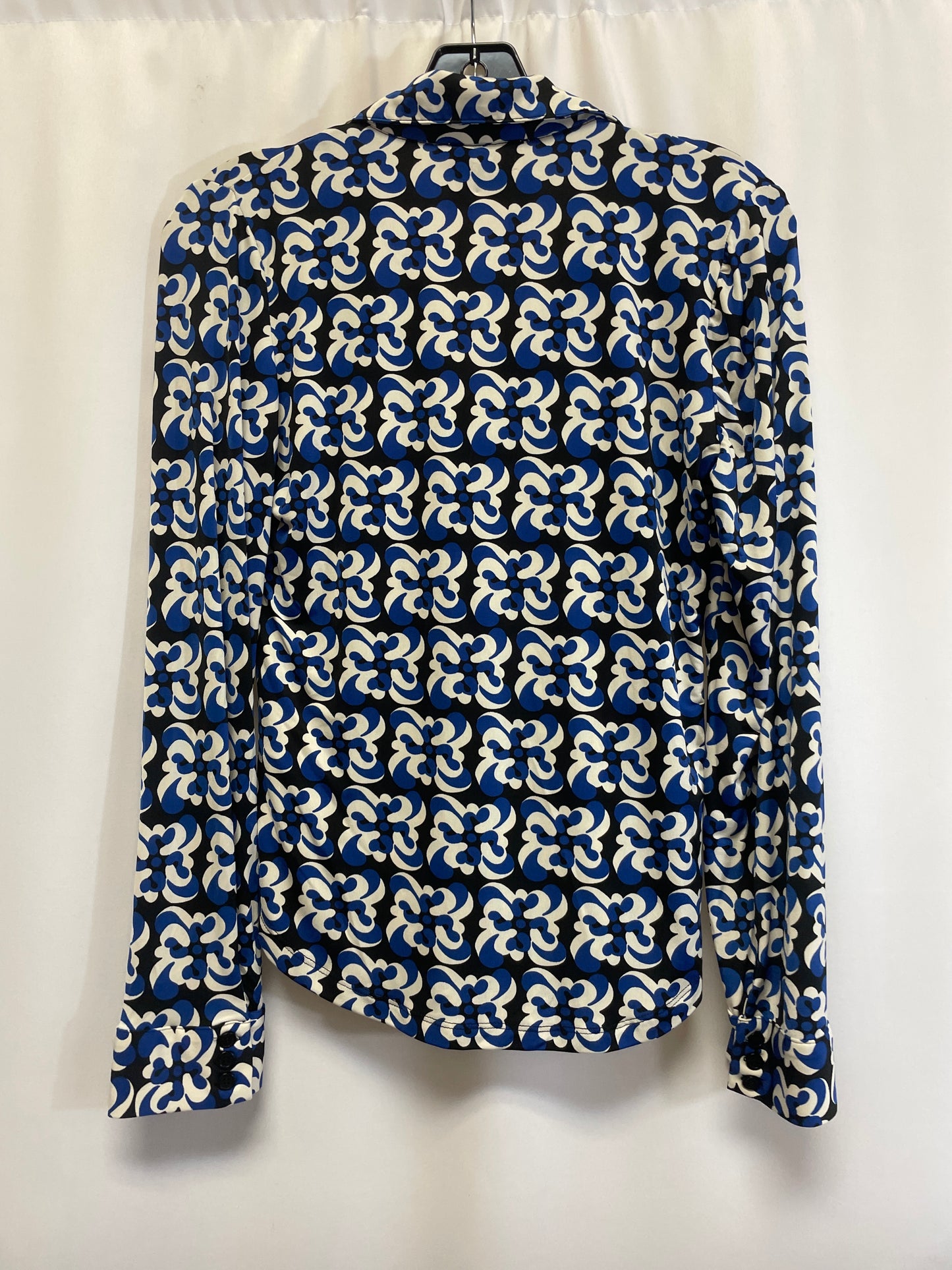 Top Long Sleeve By Philosophy In Blue, Size: L