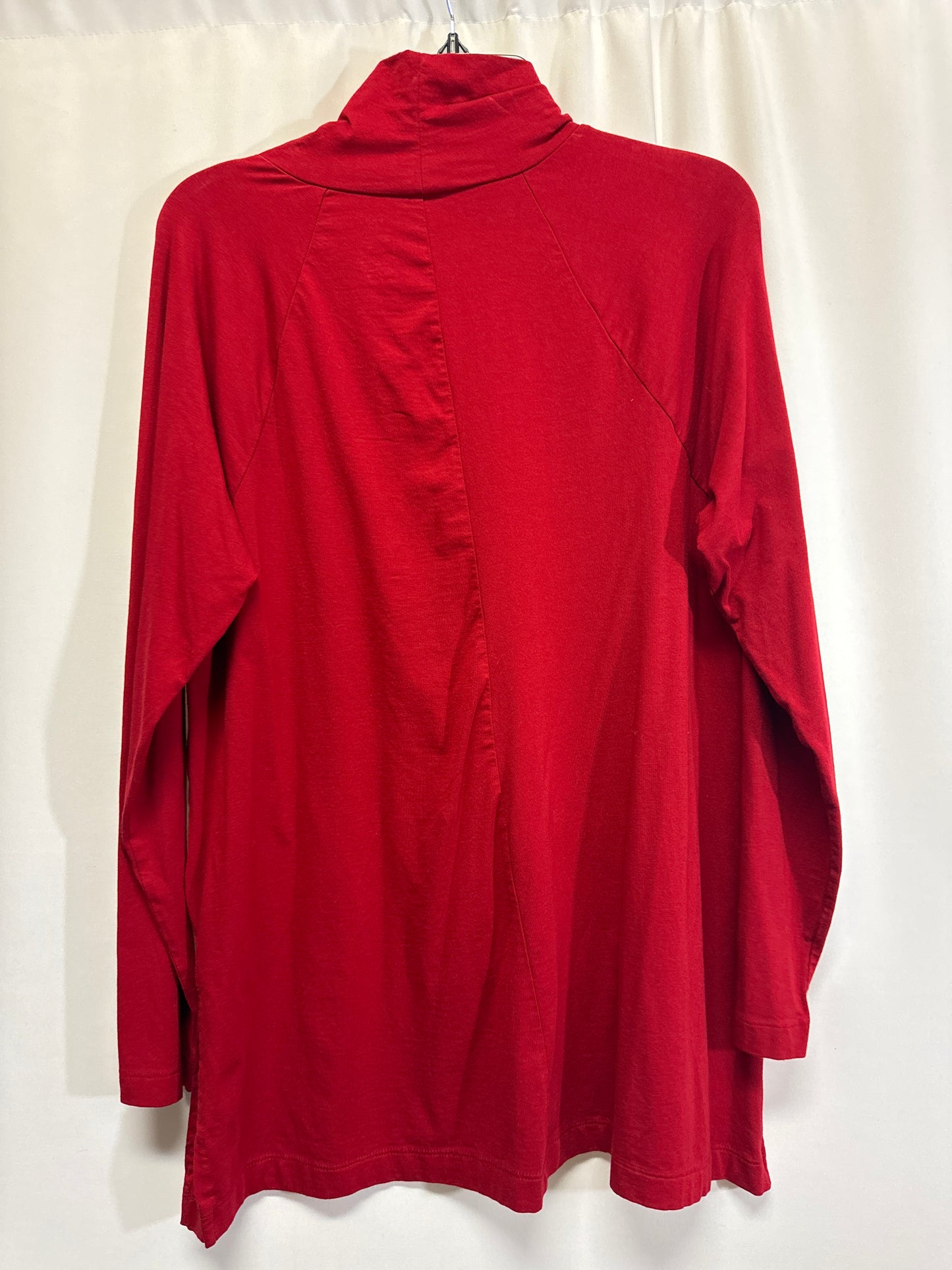 Top Long Sleeve By J. Jill In Red, Size: L