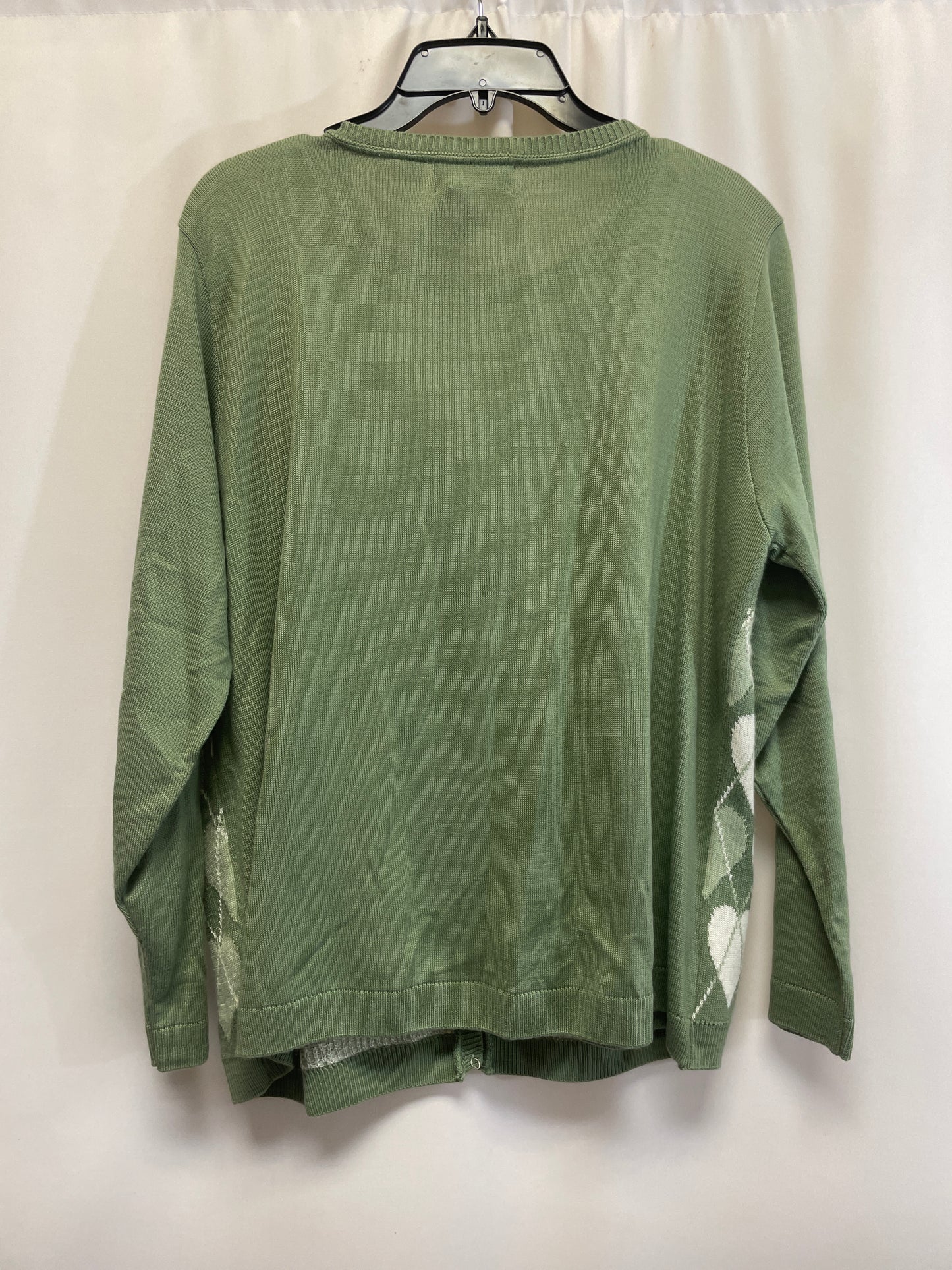 Sweater By Alfred Dunner In Green, Size: Xl