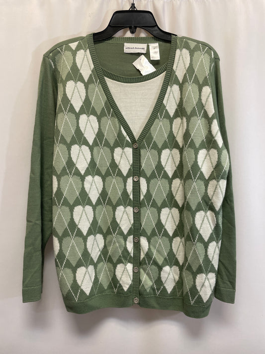 Sweater By Alfred Dunner In Green, Size: Xl