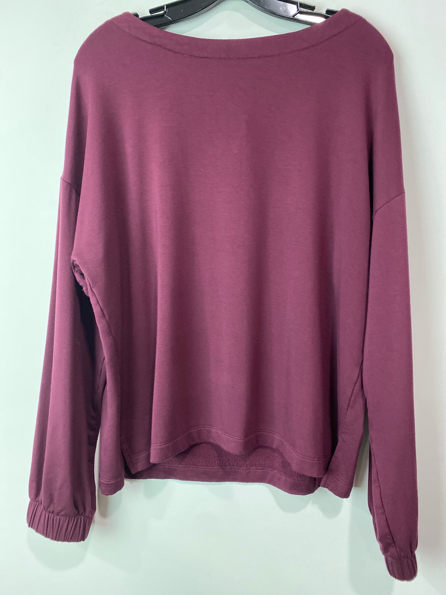 Top Long Sleeve By Sonoma In Mauve, Size: L