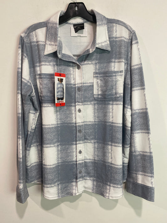 Top Long Sleeve By 32 Degrees In Grey, Size: M