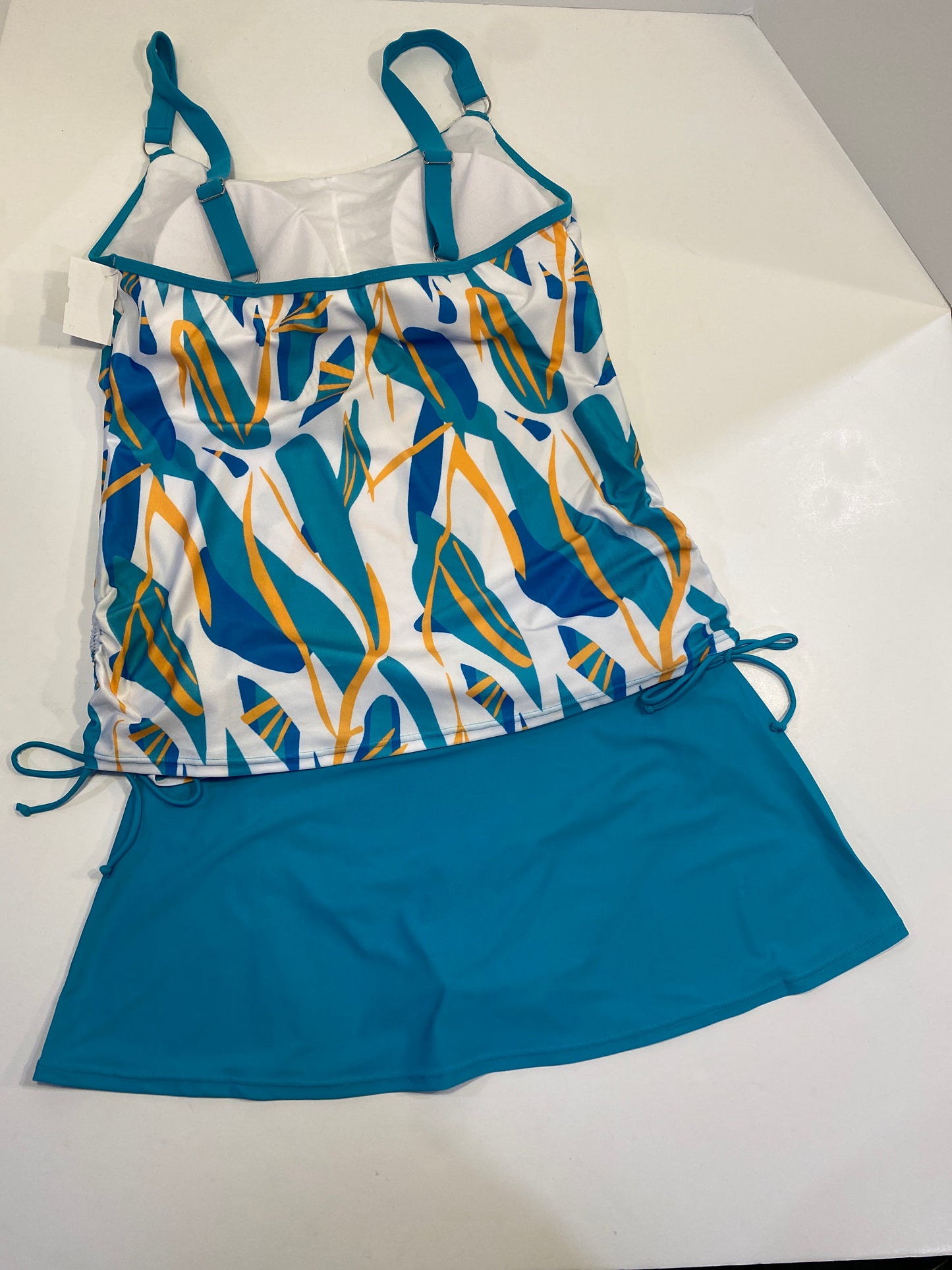 Swimsuit 2pc By Clothes Mentor In Teal, Size: Xl