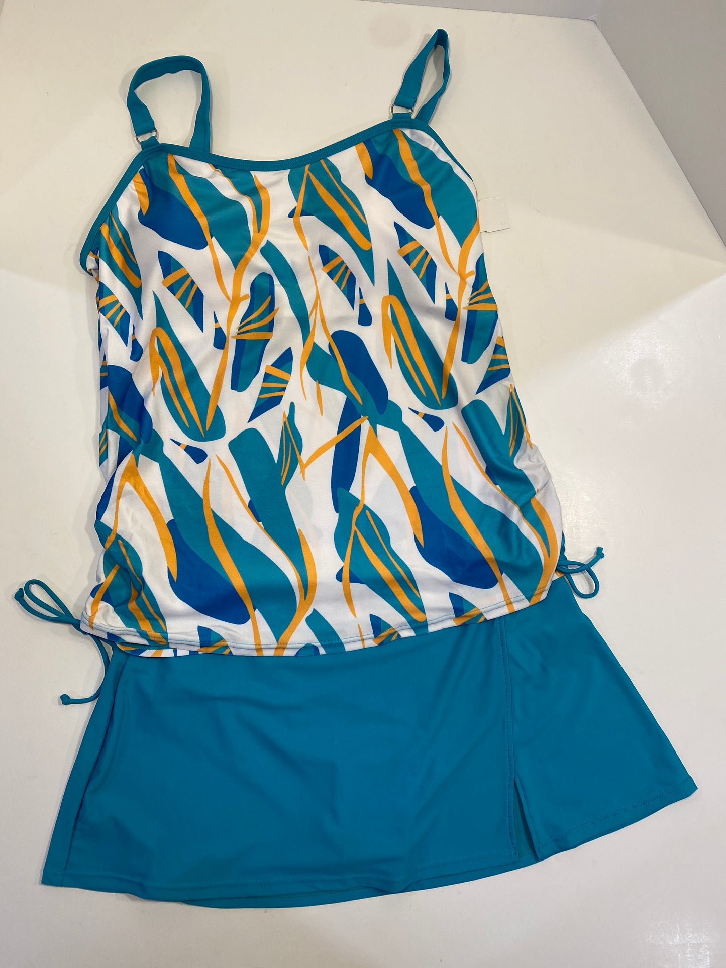 Swimsuit 2pc By Clothes Mentor In Teal, Size: Xl