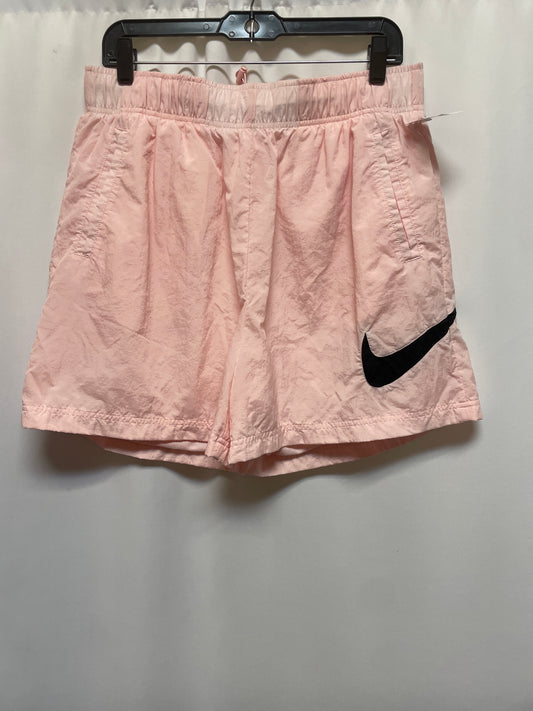 Athletic Shorts By Nike In Pink, Size: L