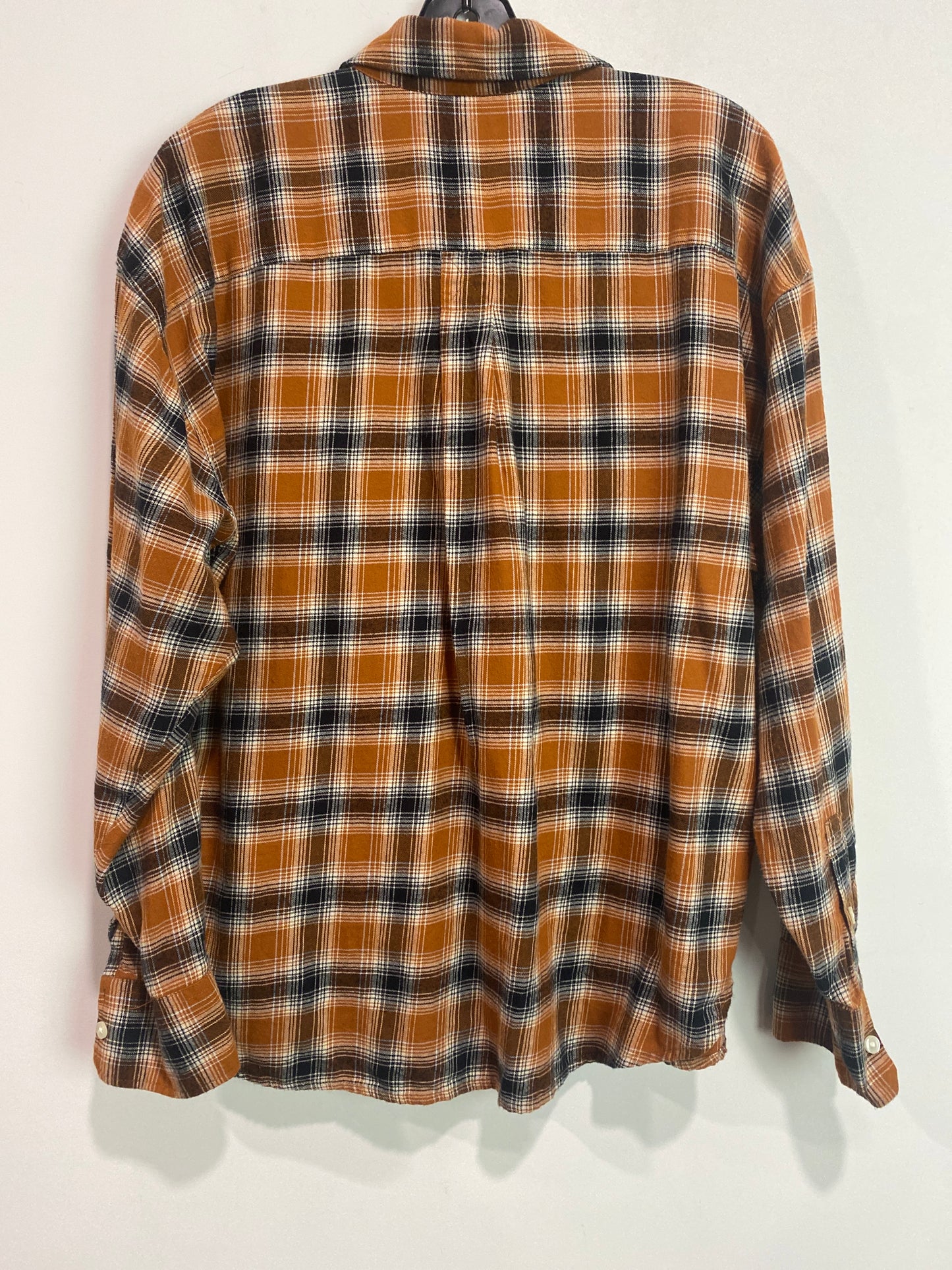 Top Long Sleeve By Levis In Orange, Size: L