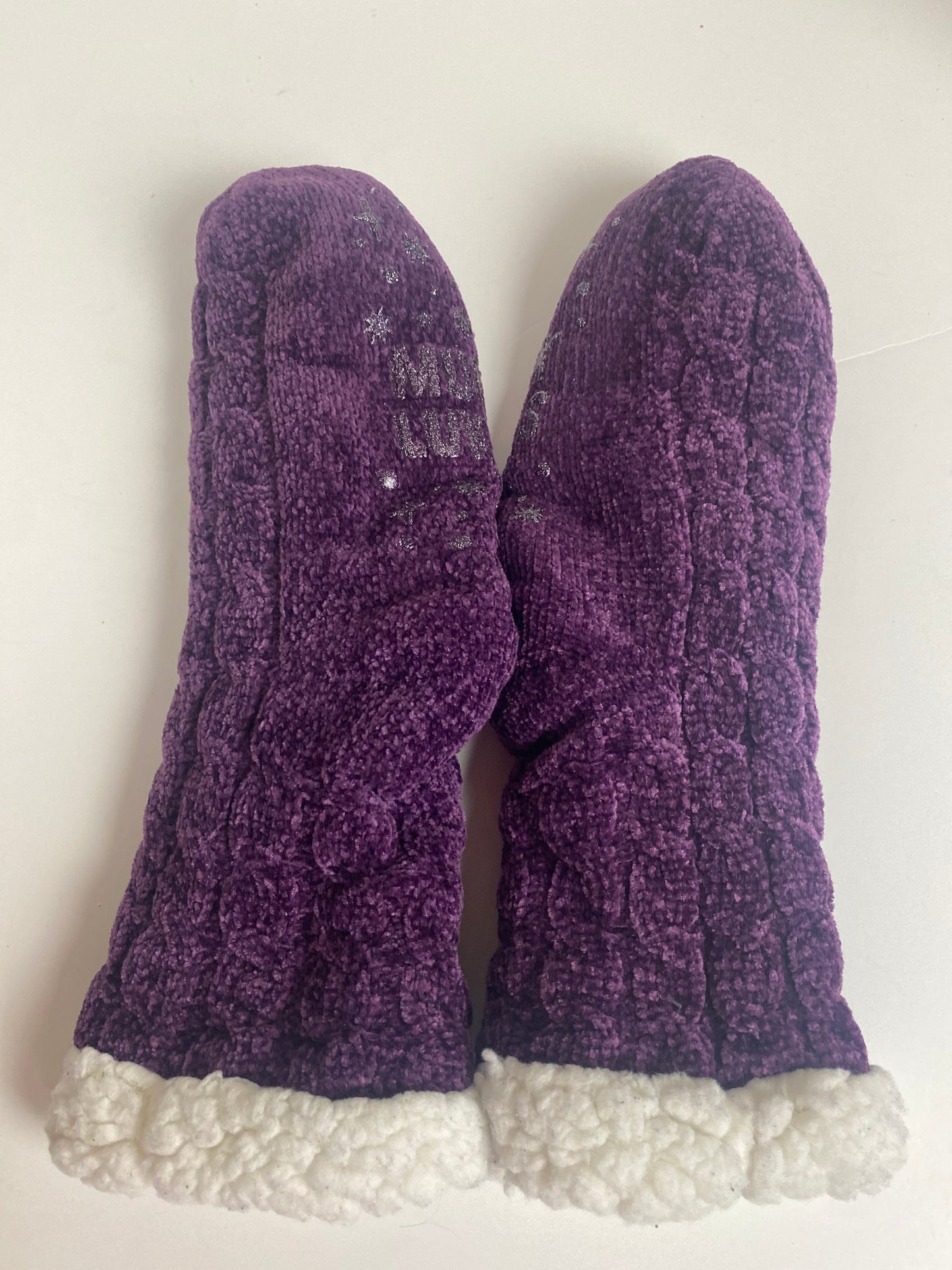 Socks By Clothes Mentor In Purple, Size: 9