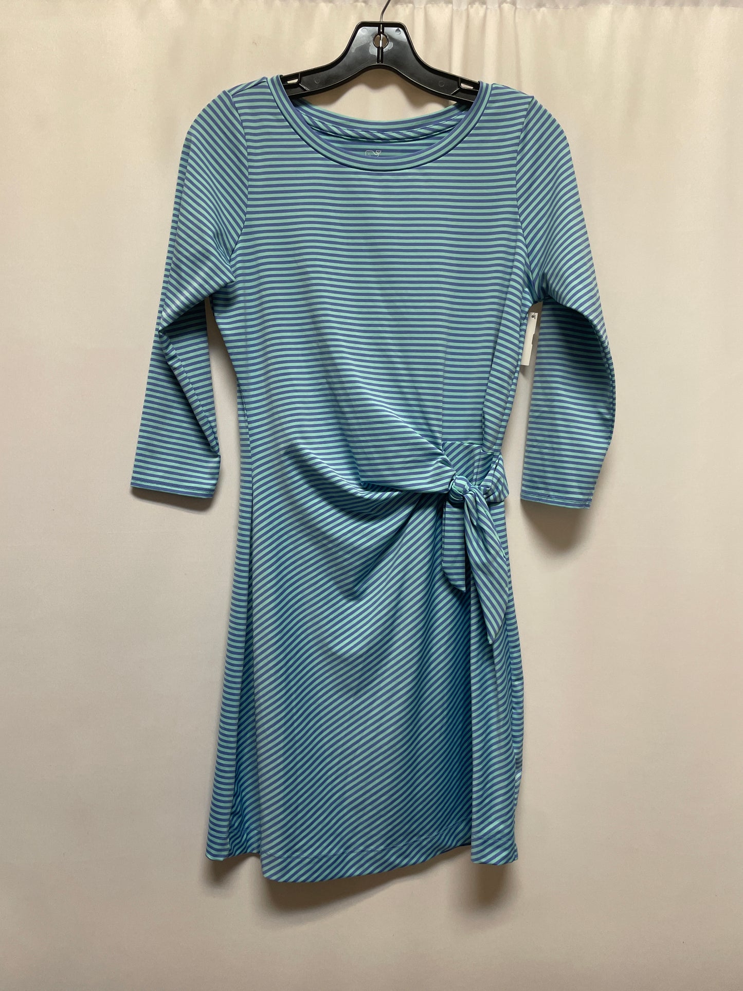 Dress Casual Midi By Vineyard Vines In Teal, Size: Xs