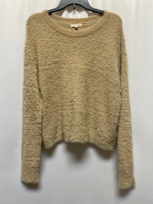 Sweater By Gianni Bini In Tan, Size: Xl