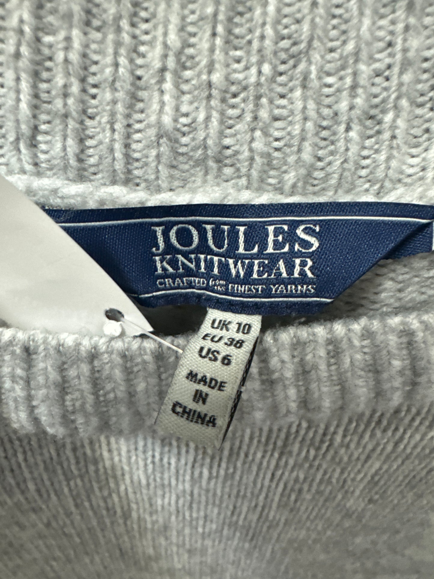 Sweater By Joules In Grey, Size: S