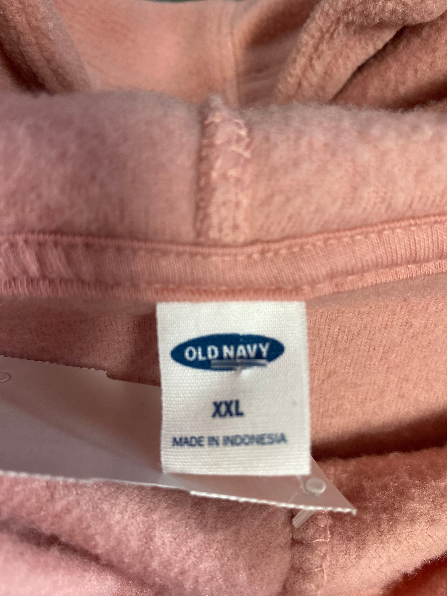 Sweatshirt Hoodie By Old Navy In Pink, Size: Xxl