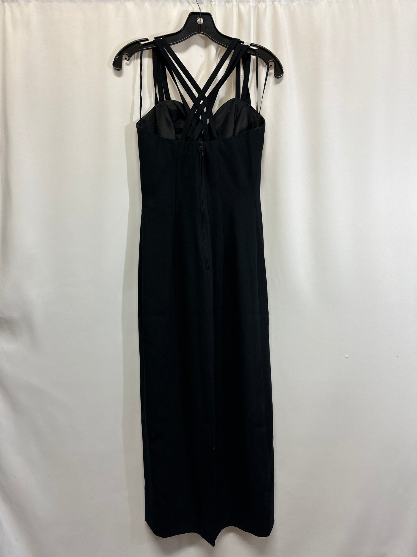 Dress Casual Maxi By Cache In Black, Size: M