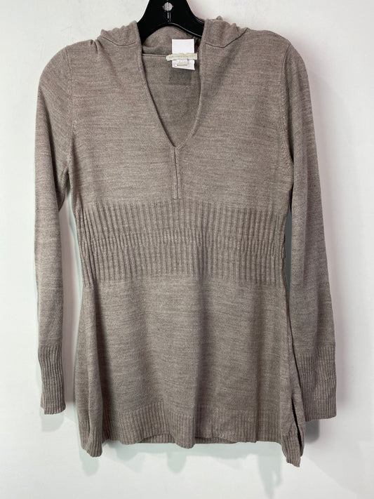 Top Long Sleeve By New York And Co In Taupe, Size: S