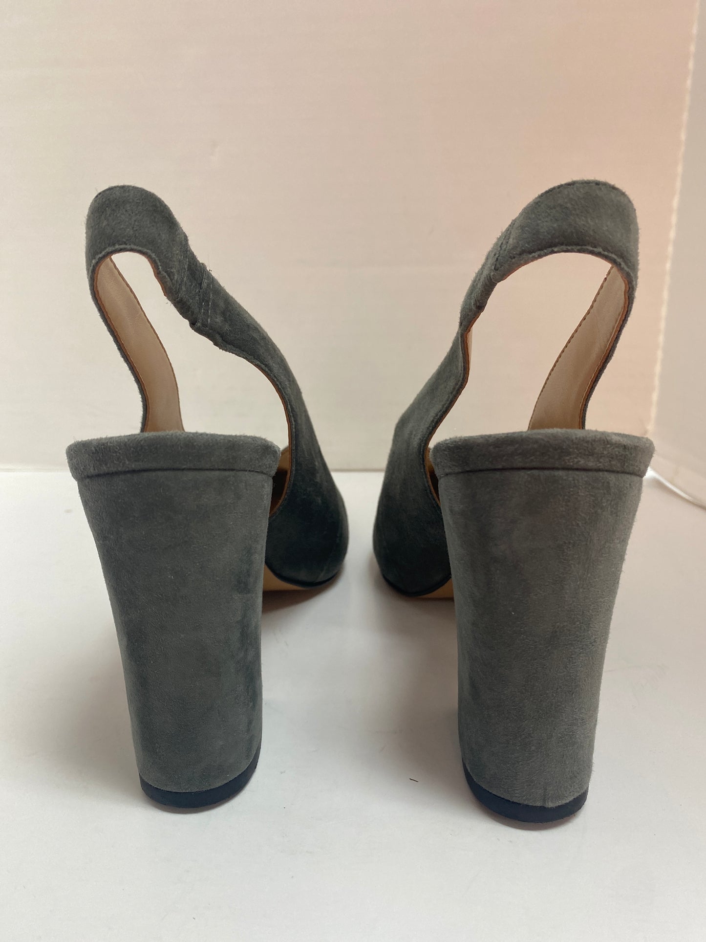 Shoes Heels Block By Vince Camuto In Grey, Size: 7