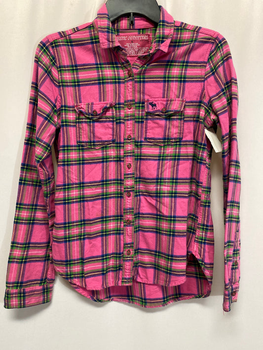 Top Long Sleeve By Clothes Mentor In Pink, Size: S