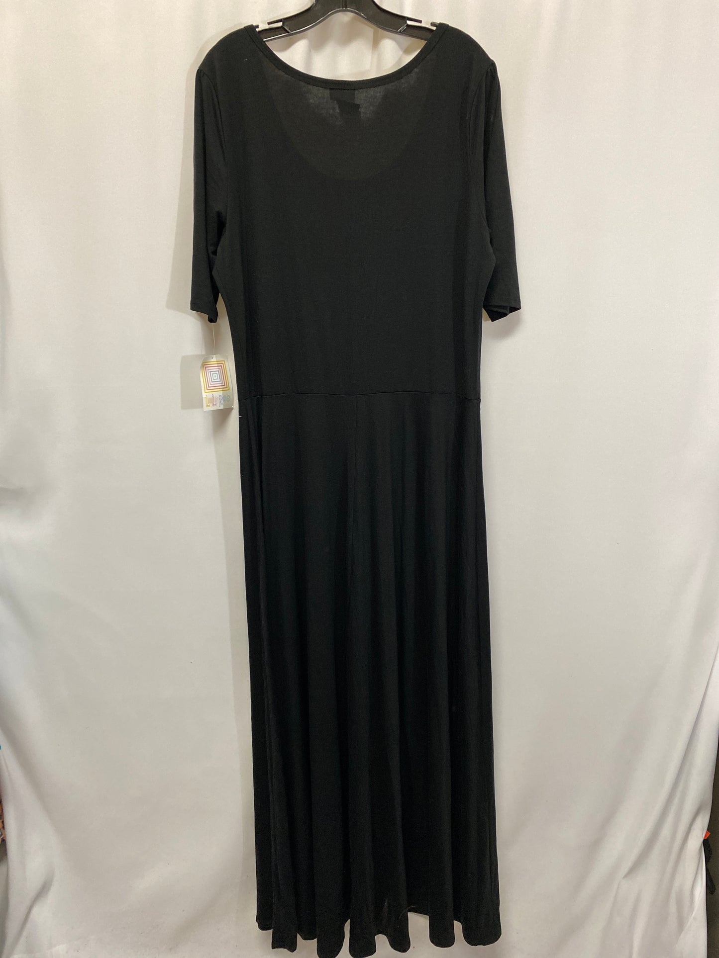 Dress Casual Maxi By Lularoe In Black, Size: 3x