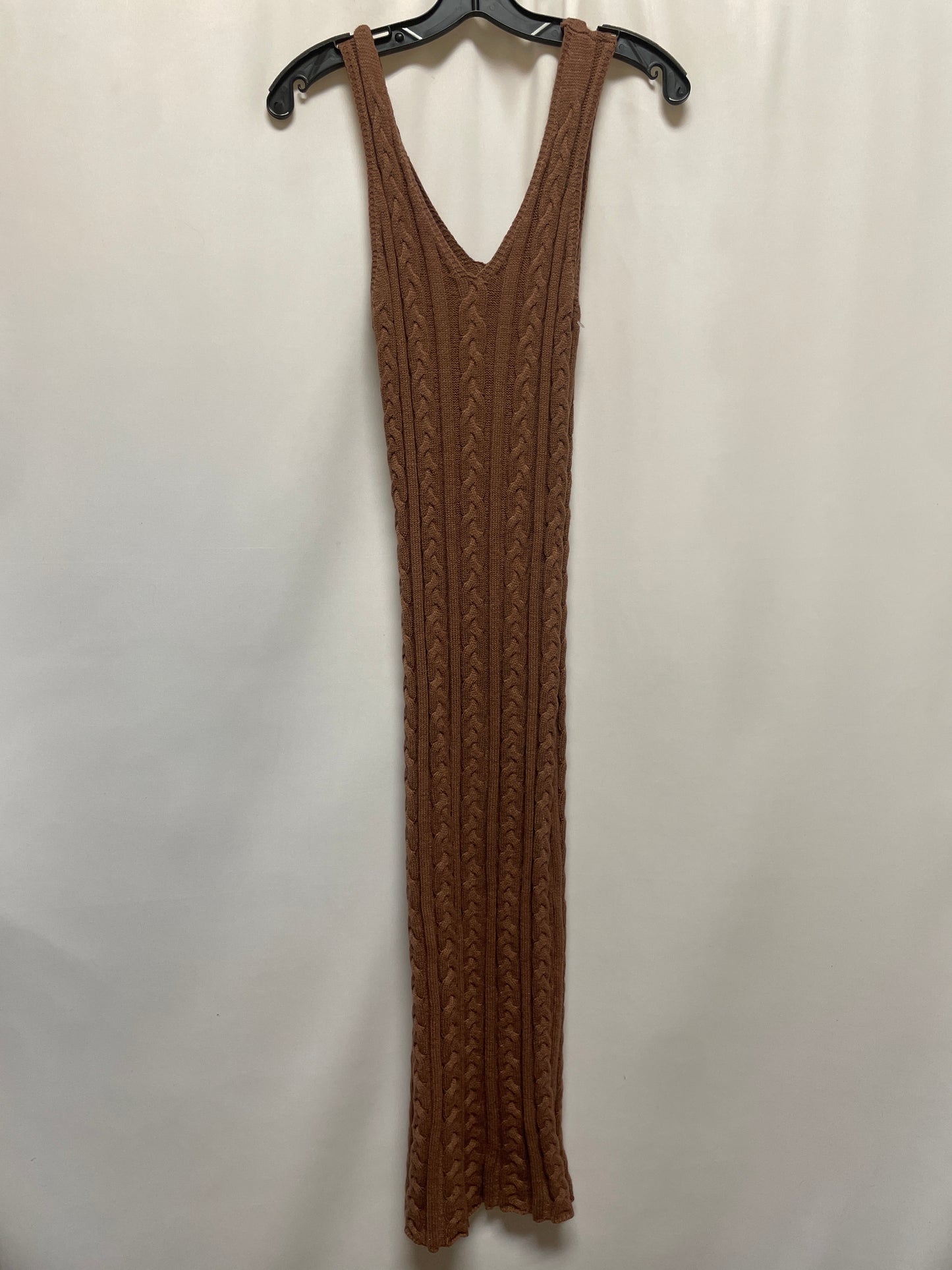 Dress Casual Maxi By Clothes Mentor In Brown, Size: 2x