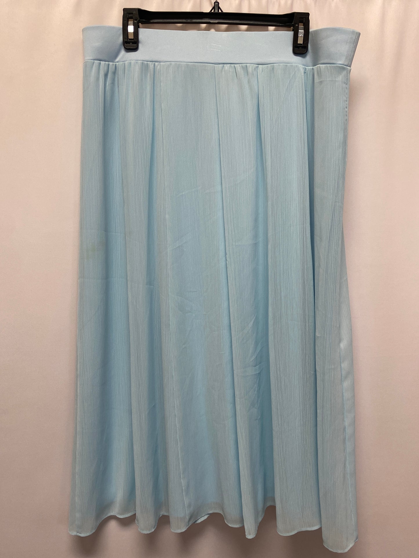 Skirt Maxi By Ruby Rd In Blue, Size: L