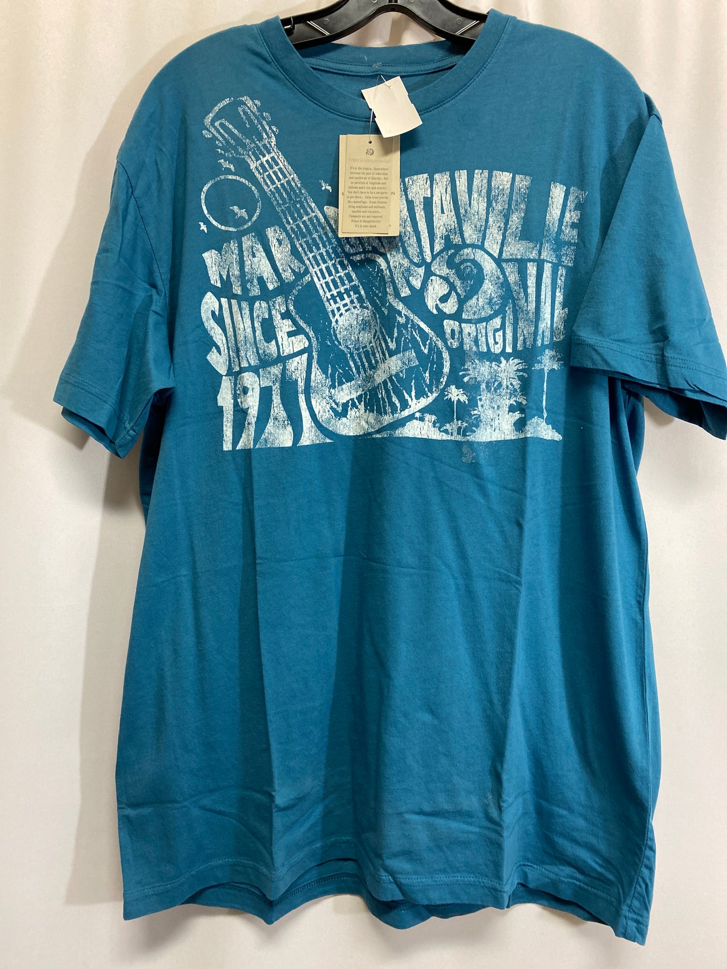 Top Short Sleeve By Clothes Mentor In Blue, Size: Xl