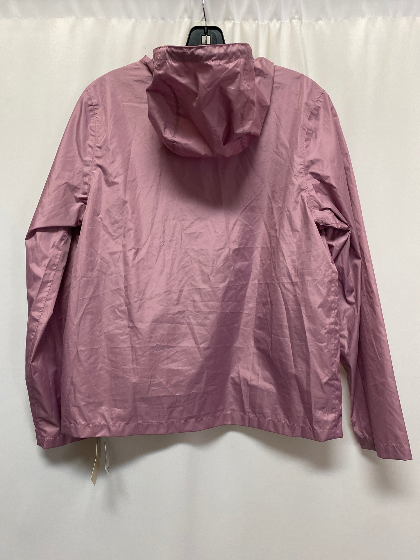 Jacket Windbreaker By Clothes Mentor In Purple, Size: S