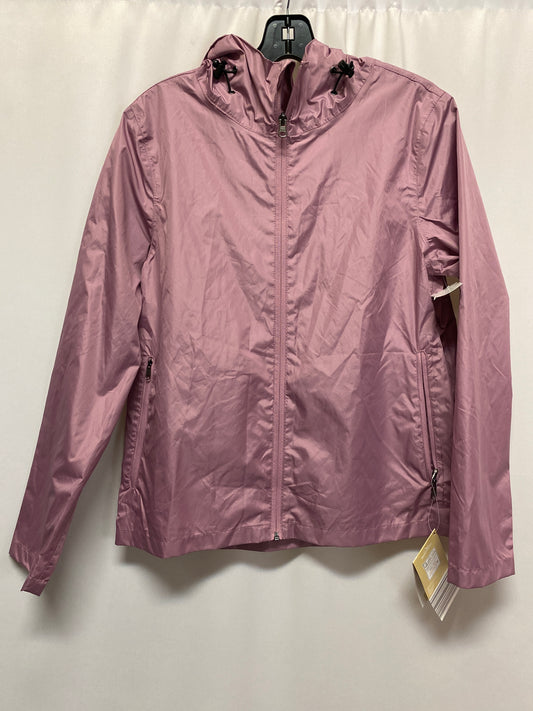 Jacket Windbreaker By Clothes Mentor In Purple, Size: S