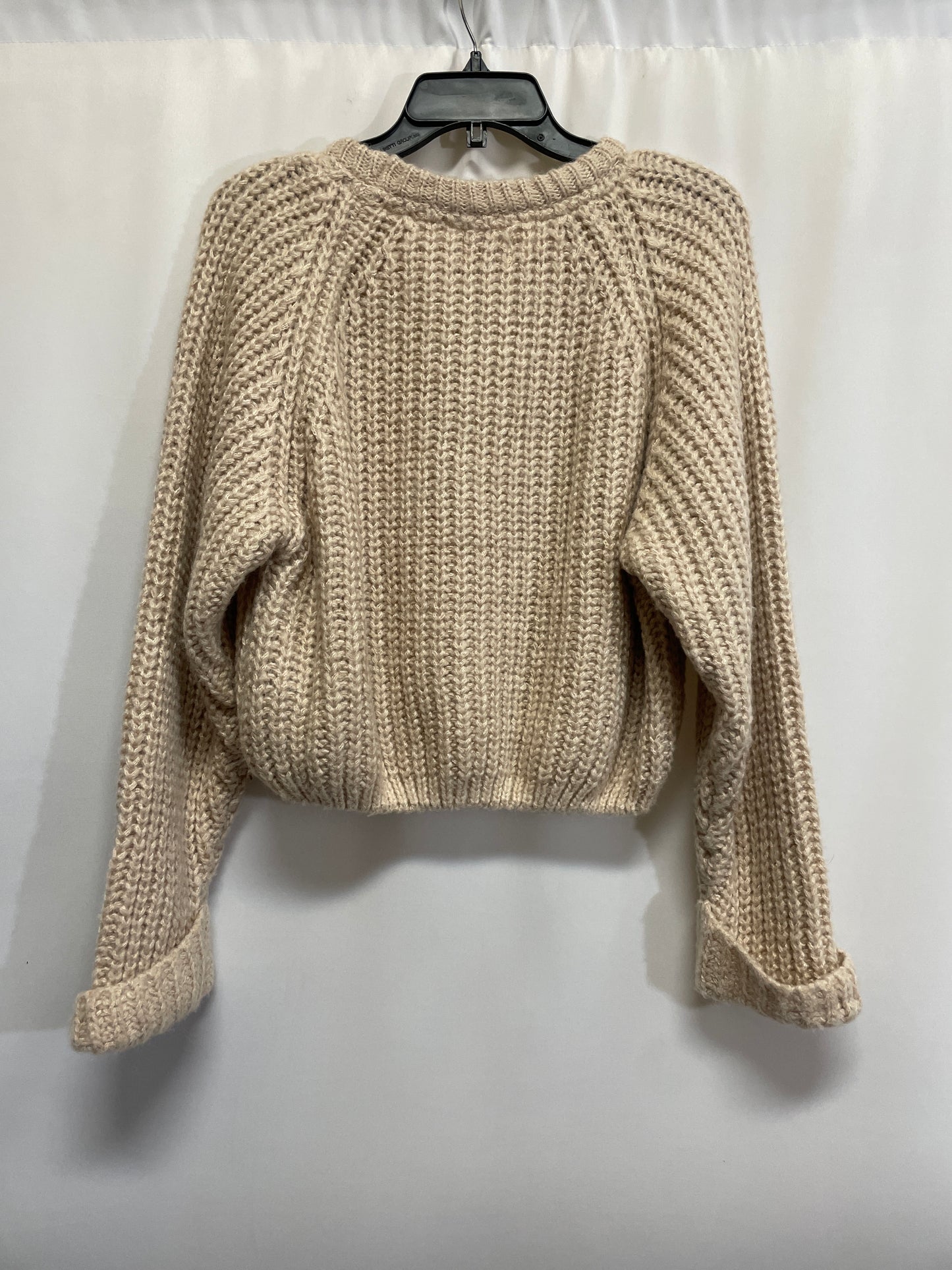 Sweater By Pol In Tan, Size: M