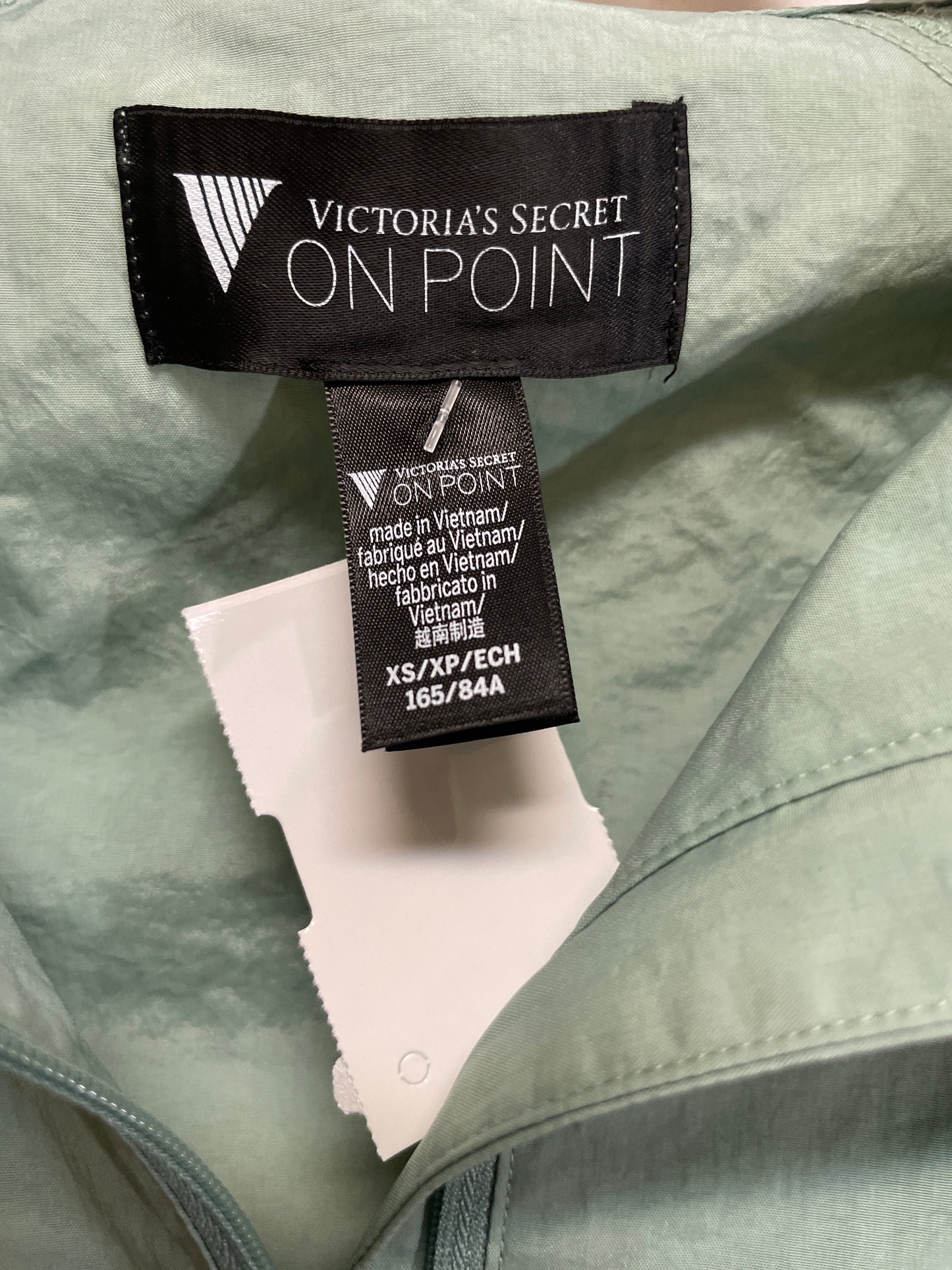 Jacket Windbreaker By Victorias Secret In Green, Size: Xs