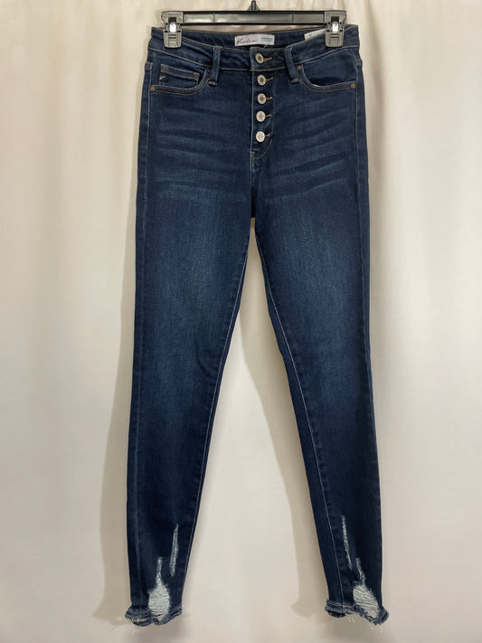 Jeans Skinny By Kancan In Blue Denim, Size: 2