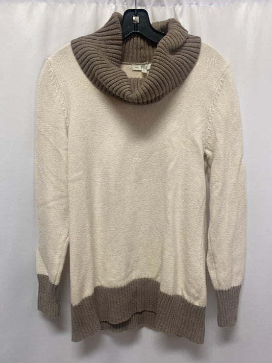 Sweater By Clothes Mentor In Tan, Size: L