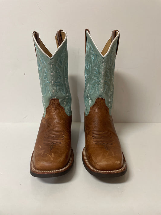 Boots Western By Clothes Mentor In Teal, Size: 8.5