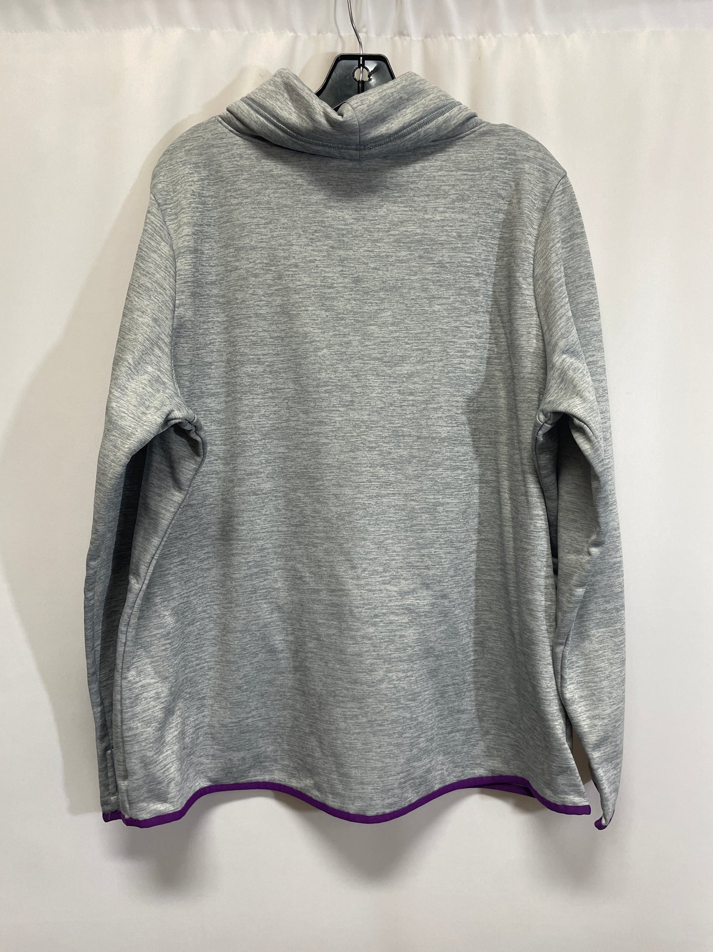 Sweatshirt Collar By Under Armour In Grey, Size: Xxl