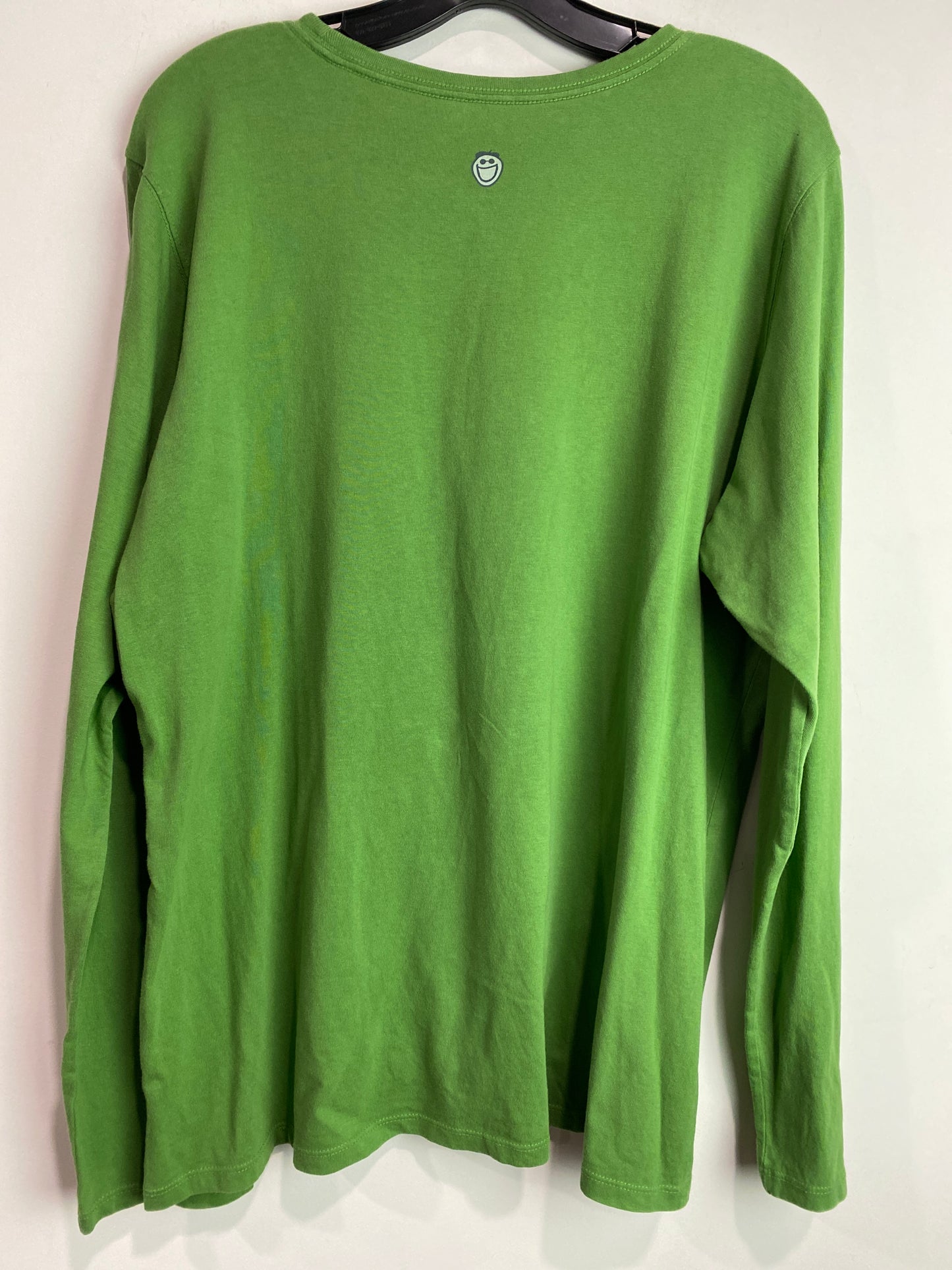 Top Long Sleeve By Life Is Good In Green, Size: Xl