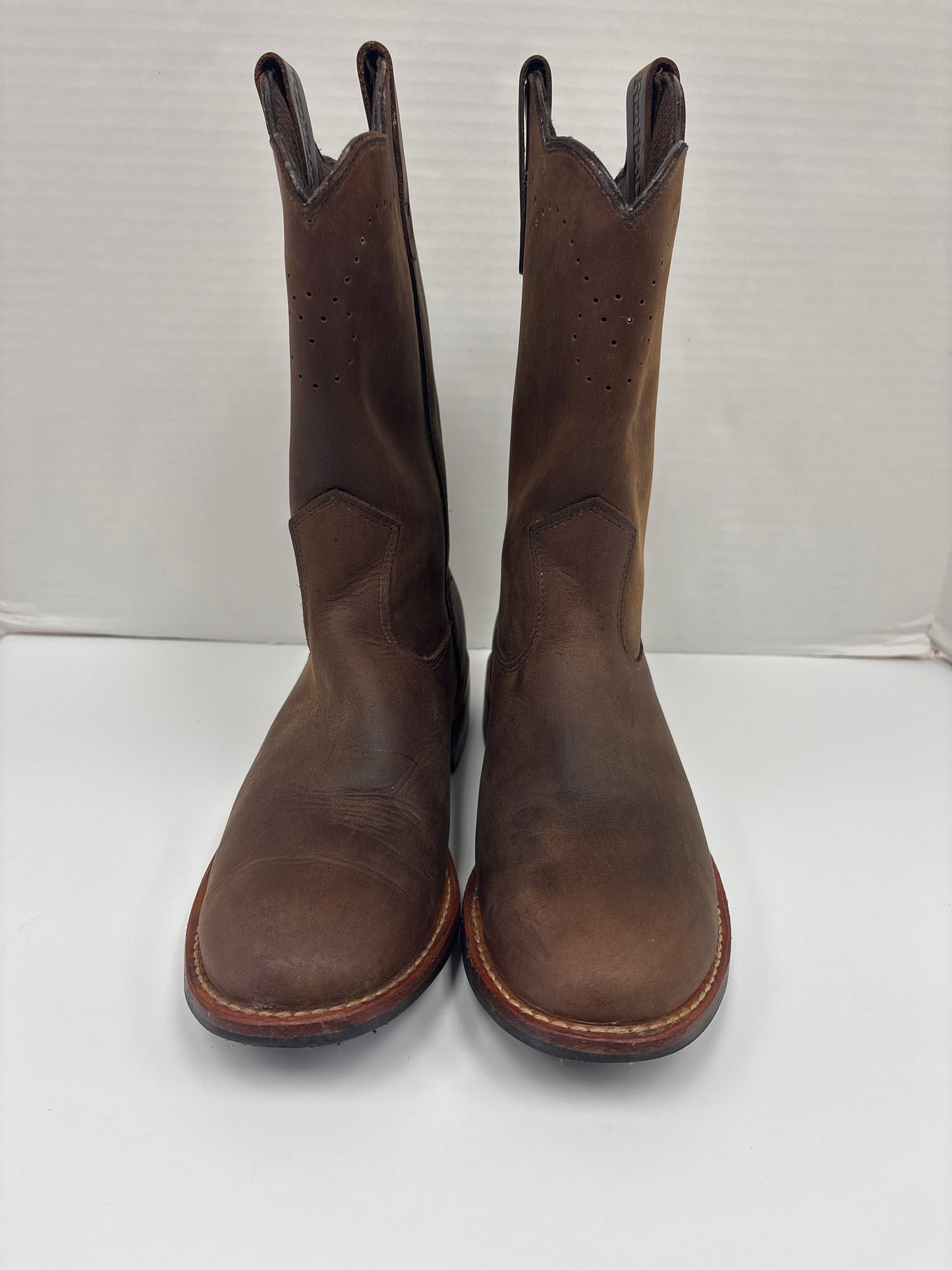 Boots Western By Clothes Mentor In Tan, Size: 9.5